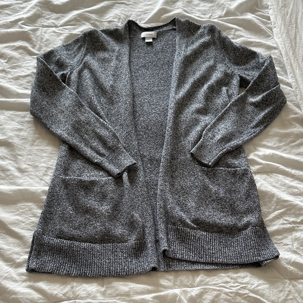 Old Navy Heather Gray Women's Cardigan Sweater